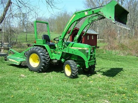 2005 John Deere 790 4wd Tractor Loader Mower