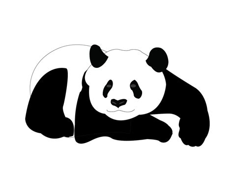 Panda Clip Art Transparent Background Canvas Titmouse Riset
