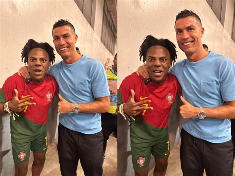 Cristiano Ronaldo And Ishowspeed Meet Up Video Goes Viral