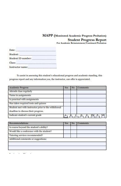 Excel Student Progress Monitoring Lasopaarab