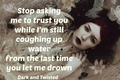 Stop Asking Me To Trust You My Dark Side Addiction