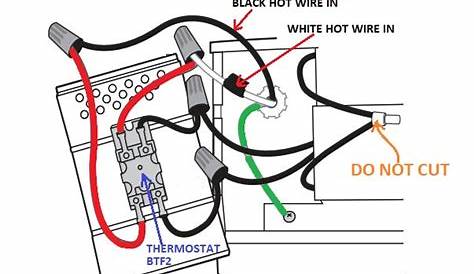 Electric Baseboard Heater With Thermostat+wiring Diagram