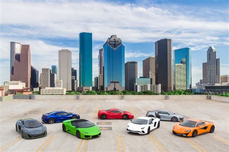 Drive Super Cars in Houston Texas