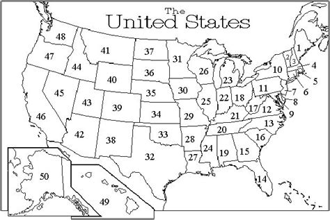 If you need help, consult the online guide to adobe pdfs. blank map of united states numbered - Google Search ...