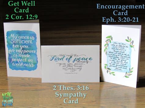 Printable Bible Verse Greeting Cards 17 All Occasion Etsy