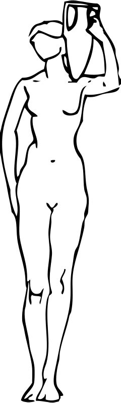 Naked Women Line Art Clipart Nude Stock Vector Royalty Free The Best