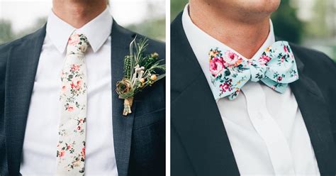 Dapper Floral Skinny Ties Offer A Quirky Touch To Traditional Suits