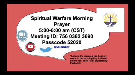 Spiritual Warfare Morning Prayer Your Spring Season Has Come Youtube