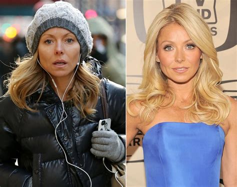 Kelly Ripa Stars Caught Without Makeup Without Makeup Celebrities