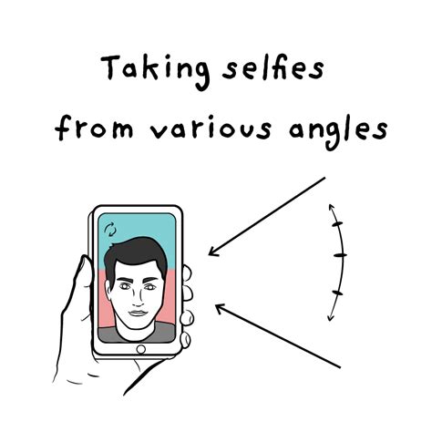 Taking Selfies From Various Angles Trendy Medium