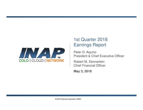 Internap Network Services Corporation 2018 Q1 Results Earnings Call