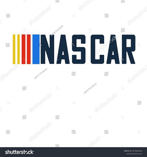 Nascar Logo Design Vector Illustration 库存矢量图（免版税）2079026245 Shutterstock