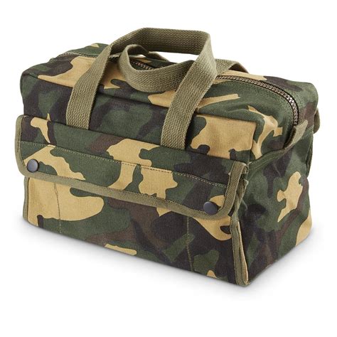 Military Style Canvas Mechanics Tool Bag 653014 Equipment Bags At