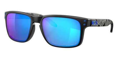 Oakley Holbrook Prizmatic Collection Matte Black Prizm Sapphire Polarized Sunglasses Ten