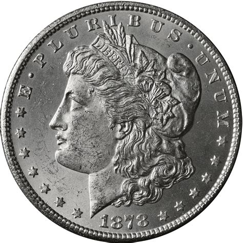 1878 Cc Morgan Silver Dollar Brilliant Uncirculated Bu Ebay