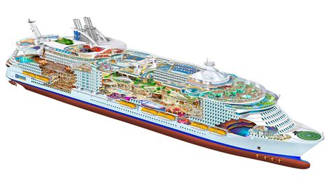 Technical Illustration Beau And Alan Daniels Royal Caribbean Cruise