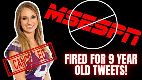 Espn Fires Kelly Stewart Kelly In Vegas For Year Old Deleted Tweets
