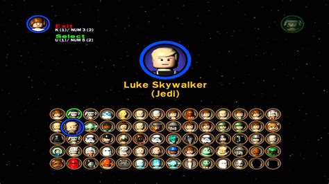 Lego Star Wars 2 All Characters Youtube