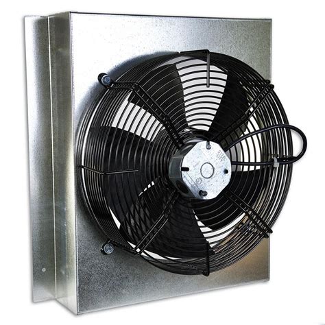 Centric Air Gable Mounted Attic Fan With Thermostat Fully Assembled