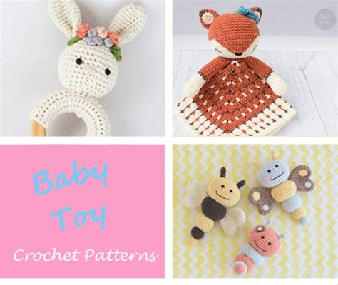 101 Crochet Toy Patterns Cute Amigurumi Baby Ts A More Crafty Life