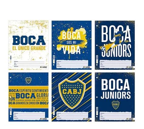 Set Separadores Materia N3 Boca Juniors X6 Unidades Mooving MercadoLibre