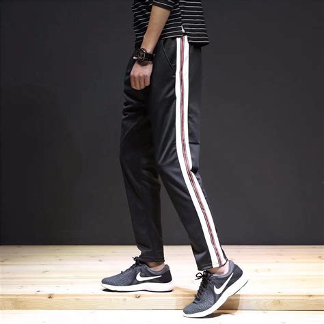 2020 Fashion Mens Pants Designer Jogger Track Pants Brand Design Jogger Clothing Side Stripe