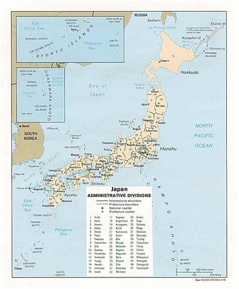 Locations of japan ski resorts and map of all japan ski areas. Large detailed political and administrative map of Japan. Japan detailed political and ...
