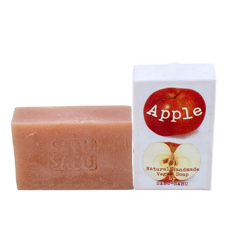 Apple Soap Bar Sabu Sabu Natural Lifestylesabu Sabu Natural Lifestyle