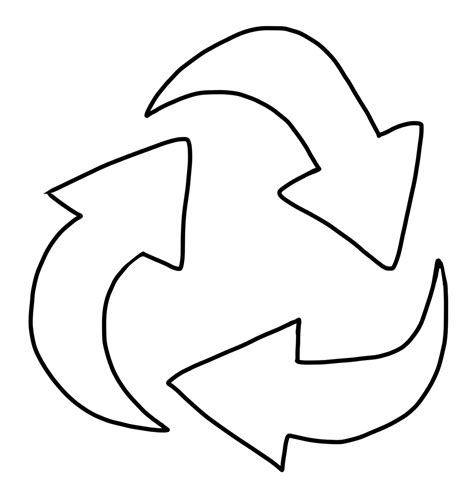 Free Recycling Symbols Printable Download Free Recycling Symbols