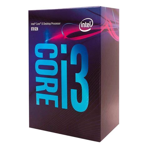 Processador Intel Core I3 8100 Coffee Lake 36ghz