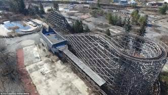 Drone Video Captures Six Flags Ohio Theme Park Long After The Magic Has