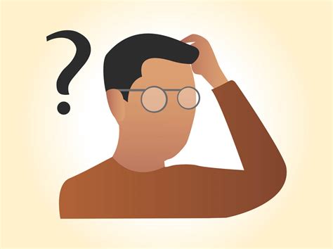 person thinking with question mark free clipart clipart person images