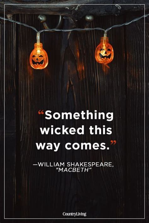 Halloween Quotes William Shakespeare Macbeth Glam Halloween Party