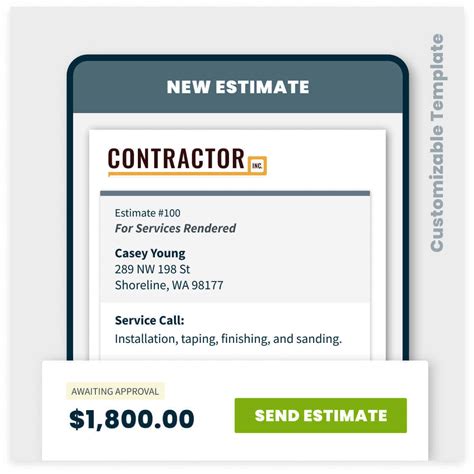 Free Construction Cost Estimate Excel Template