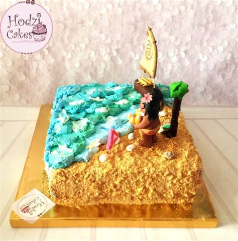 Moana Cake👧🏾🌊☀️🏝🐚 Decorated Cake By Hend Taha Hodzi Cakesdecor