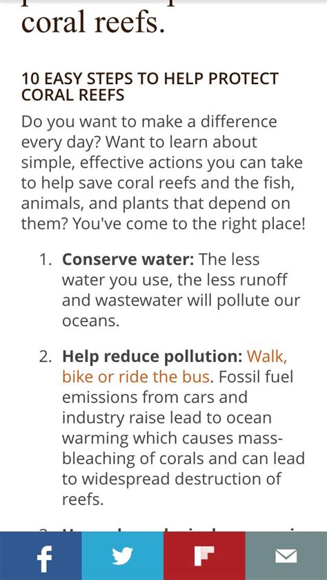 10 Ways To Save The Coral Reef Coral Reef Ways To Save Reef