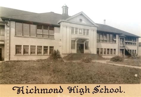 School History Richmond Secondary School
