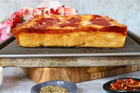 Deep Dish Detroit Style Pizza Recipe Slice Of Jess
