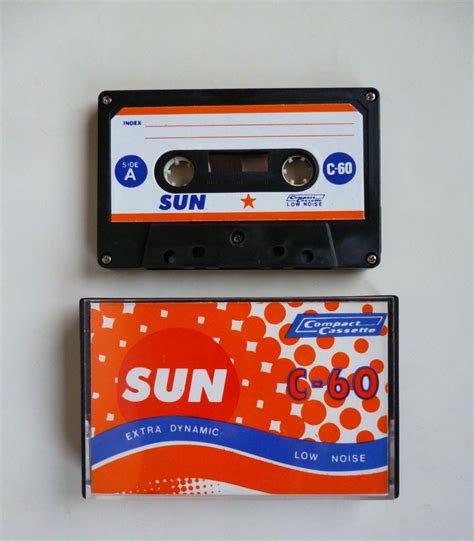 1 Sun Cassette 60 Audiokassette Leerkassette Audio Cassette Cintas De Casete Cassettes