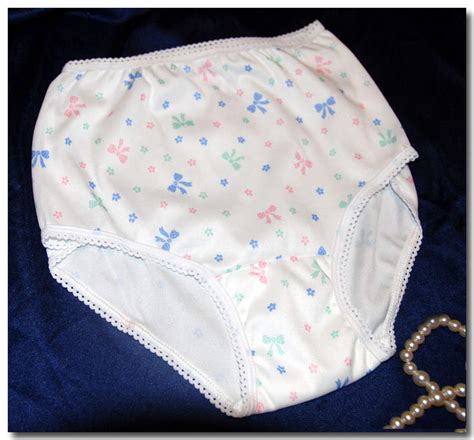 Silky Vintage Truwear Full Cut Girls Floral Panties Knickers Briefs W 18 28 Ebay