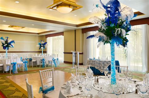 Garrison Wedding Set Up With Head Table Hilton Barbados