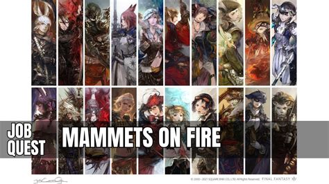 Final Fantasy Xiv A Realm Reborn Job Quest Mammets On Fire Youtube