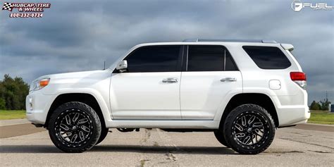 Toyota 4runner Fuel Triton D581 Wheels Black And Milled