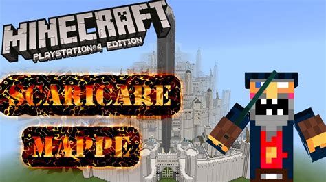 Scaricare Mappe Su Minecraft Ps4 Bedrock Edition Youtube