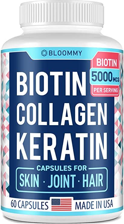 Today we're going to discuss all the whats and whys of keratin treatments, so that you can choose the one best suited to your needs. Biotin, Keratin & Collagen Pills - Marine Collagen ...