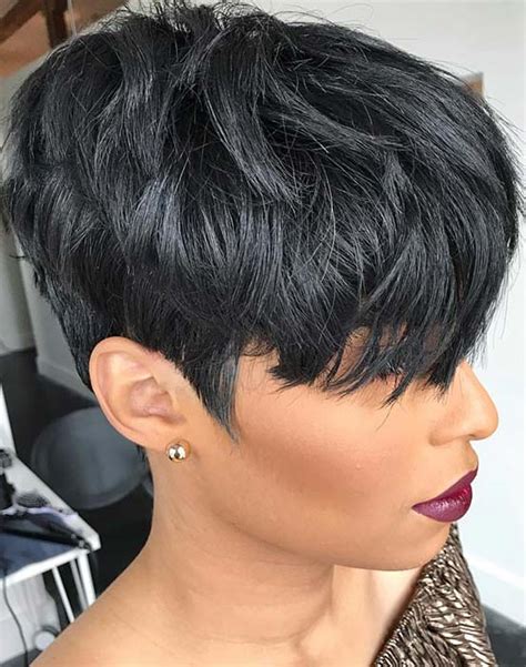 Short Pixie Hairstyles For Black Hair Hairstyle Guides