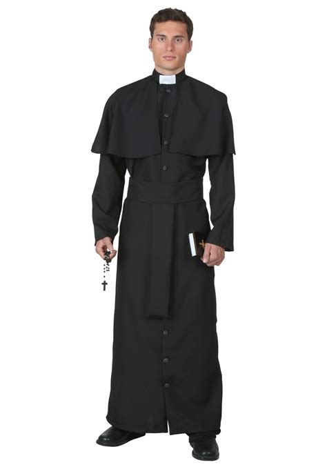 Deluxe Priest Costume Religious Mens Costumes Exclusive