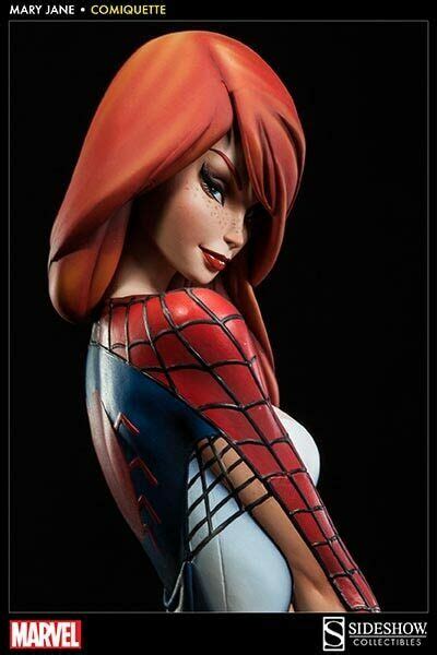 Sideshow Mary Jane J Scott Campbell Comiquette Marvel Spider Man Auction
