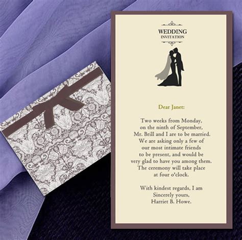 15 Creative And Traditional Wedding Invitation Wording Samples Apw