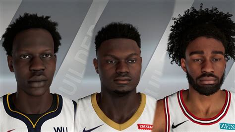 Nba 2k20 All Rookies Face Scan Youtube